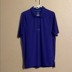 3 button Oakley polo shirt